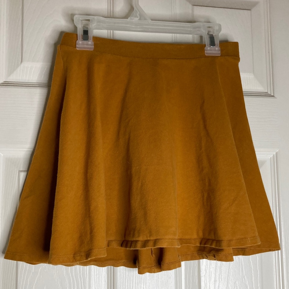 Plain Brown Skirt